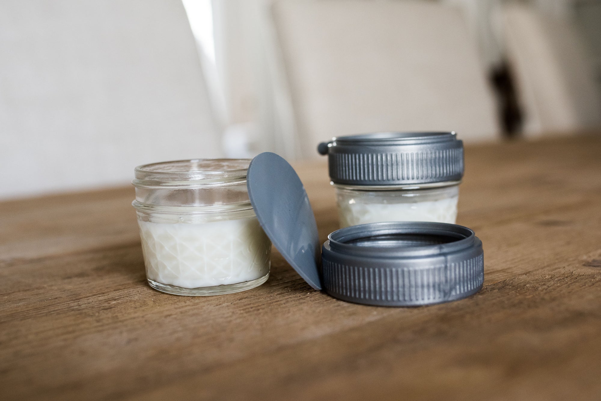 Storing Milk in Mason Jars - You Won't Spill a Drop of Milk or Waste a Minute of Your Time
