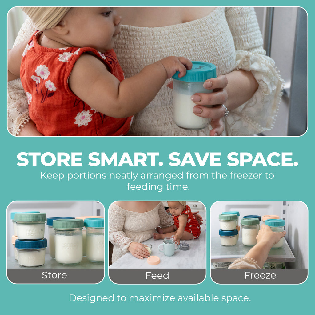 Breastmilk Storage Jar Set