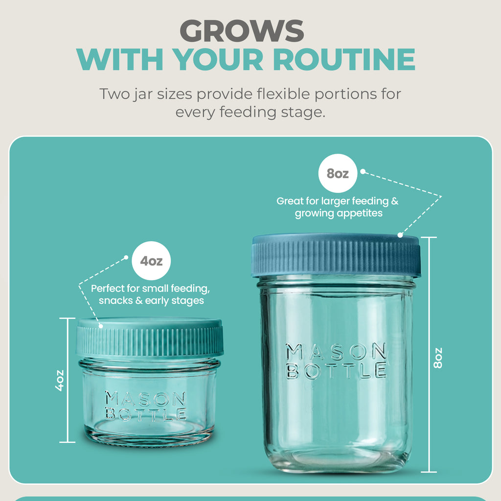 Breastmilk Storage Jar Set