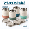 Stainless Steel Insulated Jar Set