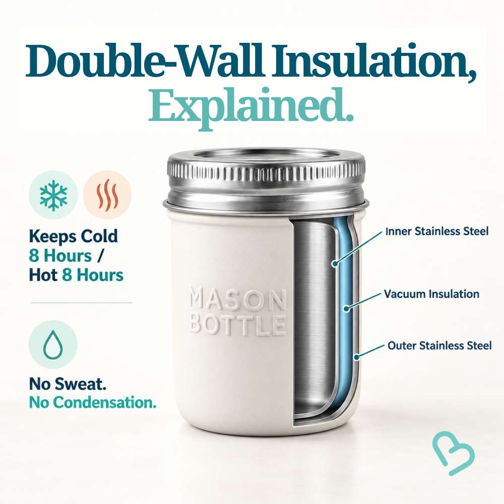 Stainless Steel Insulated Jar Set