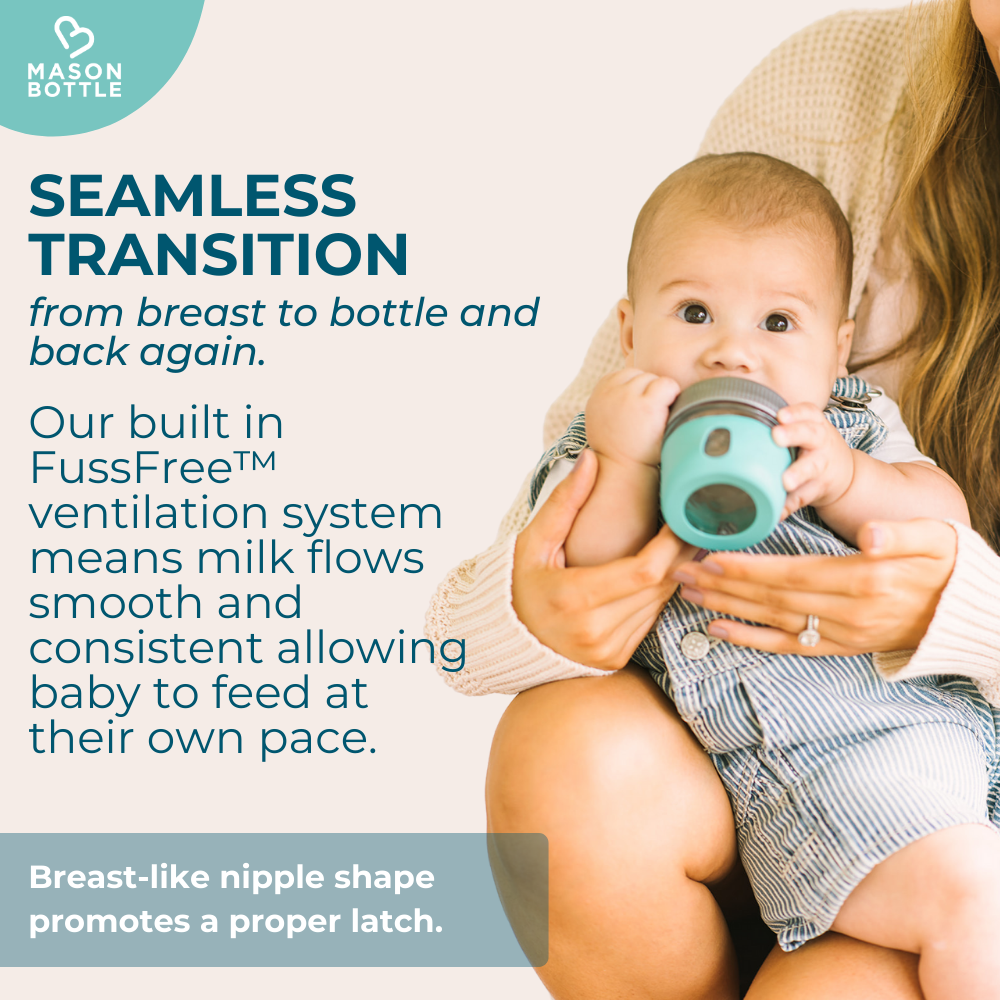 Mason Bottle Extra-Soft Infant Nipple