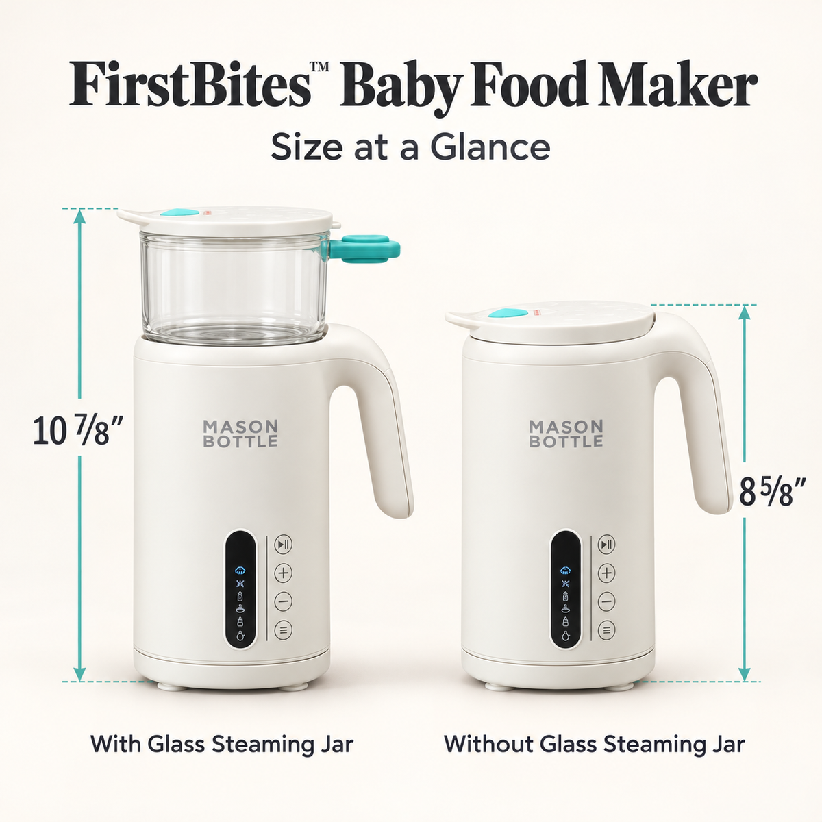 FirstBites™ 6-in-1 Glass Baby Food Maker