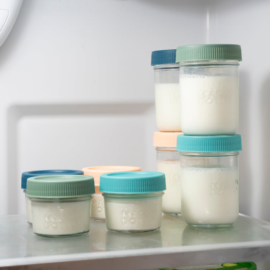 Breastmilk Storage Jar Set