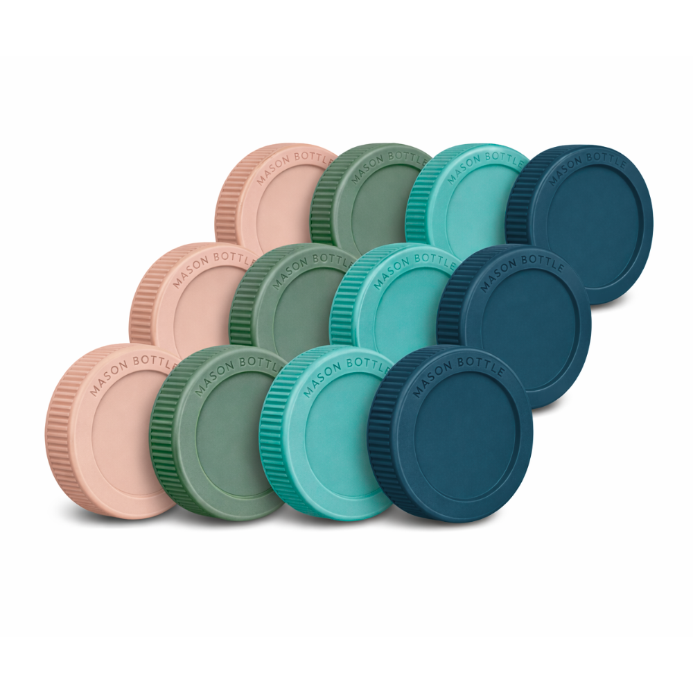 Plastic Storage Lids 12 Pack Ocean