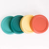 Plastic Storage Lids 4 Pack Rainbow