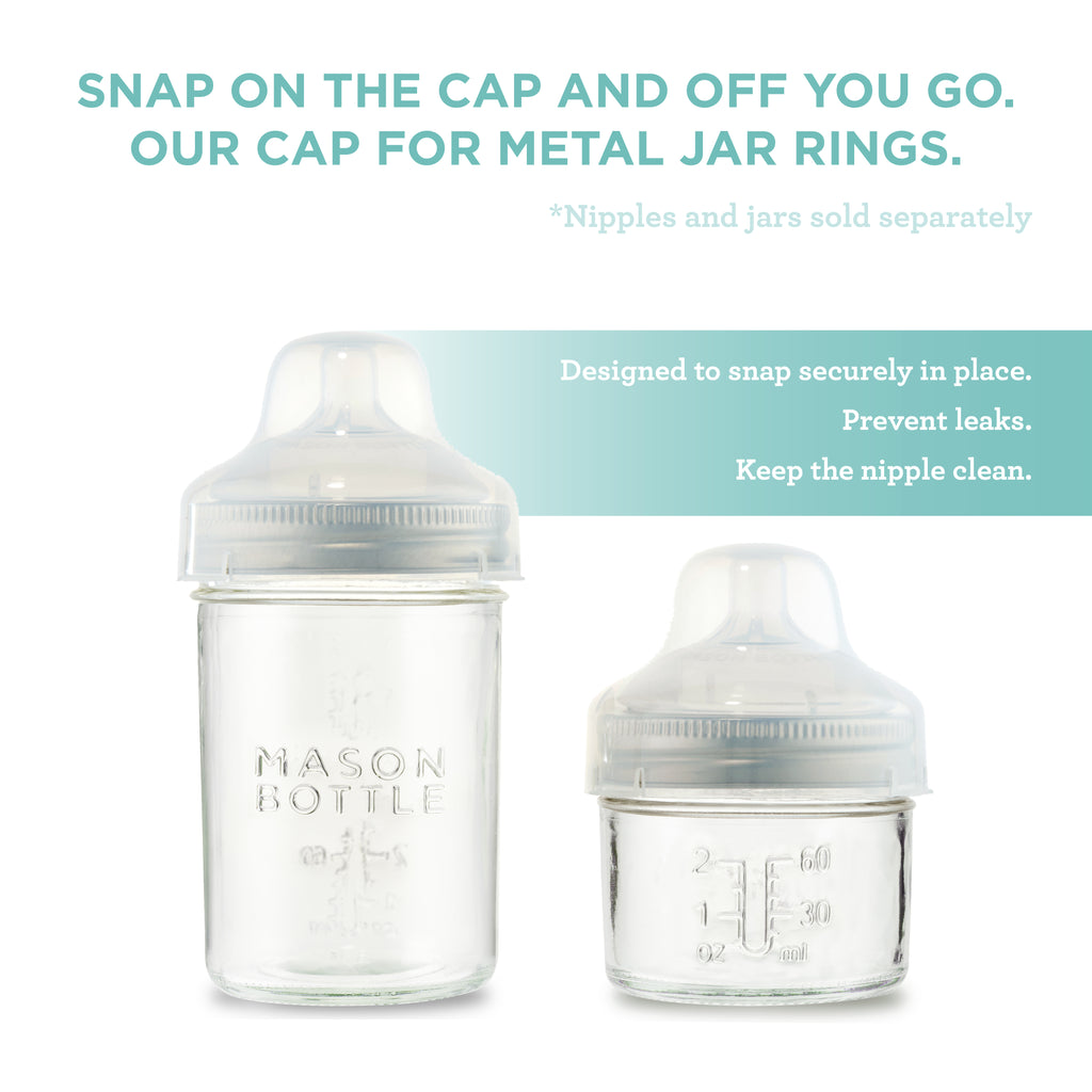 Cap for Metal Mason Jar Rings